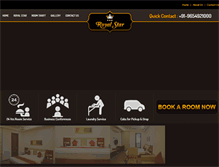 Tablet Screenshot of hotelroyalstar.com
